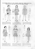 Simplicity 447: 1930s Uncut Girls Bloomer Dress Size 8 Vintage Sewing Pattern - Vintage4me2