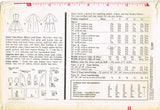 1960s Vintage Simplicity Sewing Pattern 4875 Cute Girls Dress & Coat Size 7