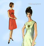 Simplicity 5920: 1960s Uncut Misses A-Line Dress Sz 36 B Vintage Sewing Pattern