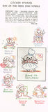 1940s Vintage Simplicity Embroidery Transfer 7135 Uncut DOW Puppy Chef