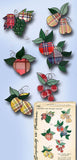 1940s Vintage Simplicity Embroidery Transfer 7184 Uncut Applique Fruit Tea Towel