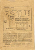 Standard 2369: 1920s Sweet Toddler Girls Dress Size 4 Vintage Sewing Pattern