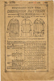 Standard 2731: 1920s Rare Uncut Toddler Girls Dress Sz 6 Vintage Sewing Pattern