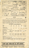 Style 4005: 1930s Uncut Misses Dress Size 36 Bust Vintage Sewing Pattern