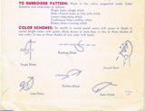 1940s Vintage Superior Embroidery Transfer 155 Uncut 36 Small Mixed Motifs