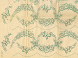 1940s Vintage Superior Embroidery Transfer 158 Uncut Flower Basket Pcases - Vintage4me2