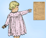 Superior X127: 1920s Rare Uncut Toddler Girls Dress Sz 3 Vintage Sewing Pattern