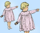 Superior X127: 1920s Rare Uncut Toddler Girls Dress Sz 3 Vintage Sewing Pattern