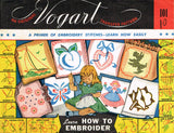 1950s Vintage Vogart Embroidery Transfer 101 Uncut Primer Learning Transfer