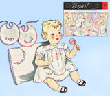 1950s Vintage Vogart Embroidery Transfer 125 Uncut Layette Motifs