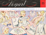 1950s Vintage Vogart Embroidery Transfer 125 Uncut Layette Motifs