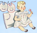 1950s Vintage Vogart Embroidery Transfer 125 Uncut Layette Motifs