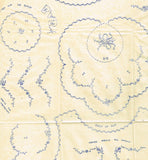1950s Vintage Vogart Embroidery Transfer 125 Uncut Layette Motifs