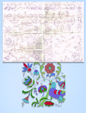 1960s Vintage Jacboean Crewel Motifs Uncut Vogart Embroidery Transfer 2003-E