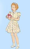 1930s Vintage Vogue Sewing Pattern 2202 Rare Girls Playsuit & Housecoat Size 8