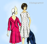 Vogue Special 6265: 1960s Uncut Misses Dress & Jacket Sz 34 B Vintage Sewing Pattern