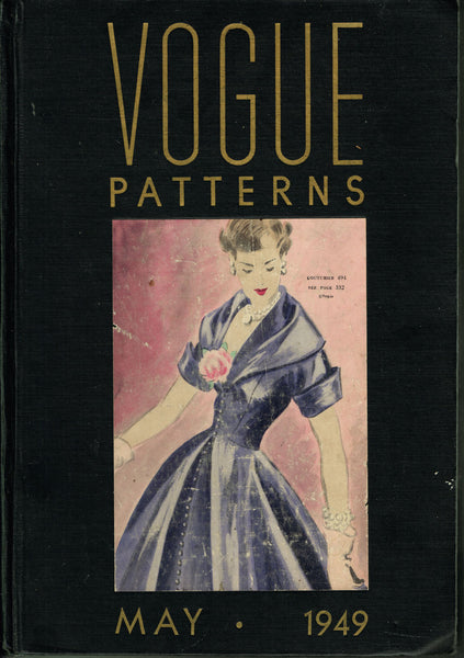 1940s Vintage Vogue Counter Catalog 100s of Pgs Color Pattern Pictures Rare Nice