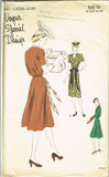 1930s Vintage Vogue Special Design Sewing Pattern S-4226 Uncut Misses Dress 32 B - Vintage4me2