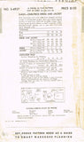 Vogue S-4937: 1904s Glamorous Misses Cocktail Dress 34 B Vintage Sewing Pattern