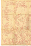 1940s Workbasket Embroidery Transfer #80 Uncut School House Kids Potholders