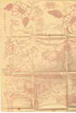 1940s Workbasket Embroidery Transfer #85 Uncut Baby Animal Crib Quilt & More