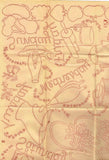 1940s Workbasket Embroidery Transfer #92 Uncut Baby Bibs Canning Labels & More - Vintage4me2