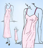1930s Original Vintage Woman's Home Companion Pattern 5478 Misses Slip Sz 36 B - Vintage4me2