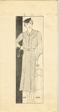 Anne Adams 4194: 1930s Misses Afternoon Dress Sz 38 Bust Vintage Sewing Pattern