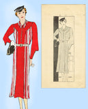 Anne Adams 4194: 1930s Misses Afternoon Dress Sz 38 Bust Vintage Sewing Pattern