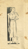 1930s Vintage Anne Adams Sewing Pattern 4315 Misses Street Dress Size 34 Bust