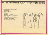 Anne Adams 4521: 1960s Misses Mod Dress Sz 38 Bust Vintage Sewing Pattern - Vintage4me2