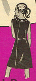 Anne Adams 4521: 1960s Misses Mod Dress Sz 38 Bust Vintage Sewing Pattern - Vintage4me2