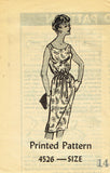 1960s Vintage Anne Adams Sewing Pattern 4526 Uncut Misses Sheath Dress Size 34 B - Vintage4me2