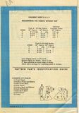 Anne Adams 4546: 1950s Toddler Girls Sun Dress Size 2 Vintage Sewing Pattern