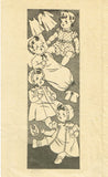 Anne Adams 4580: 1940s Cute 12 Inch Doll Clothes Set Vintage Sewing Pattern