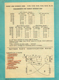 1950s Vintage Anne Adams Pattern 4588 Darling Misses Sun Dress Size 34 Bust