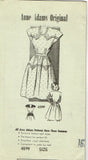 1940s Vintage Anne Adams Sewing Pattern 4599 Uncut Misses Day Dress Size 34 Bust - Vintage4me2
