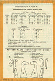 1950s Vintage Anne Adams Sewing Pattern 4616 Uncut Misses Dress Size 18 36B