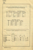 1950s Vintage Anne Adams Sewing Pattern 4643 Misses Sleeveless Blouse Sz 34 Bust