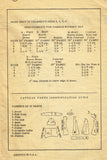 1940s Original Vintage Anne Adams Pattern 4669 Toddler Girls Princess Dress Sz 4