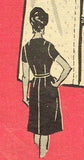 Anne Adams 4675: 1960s Vintage Sewing Pattern Asymmetric  Plus Size Day Dress 41 Bust