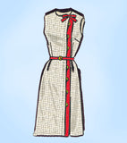 Anne Adams 4675: 1960s Vintage Sewing Pattern Asymmetric  Plus Size Day Dress 41 Bust