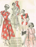Anne Adams 4684: 1940s Misses Farm Kitchen Apron Size Med Vintage Sewing Pattern