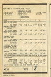 Fabric Requirements and Notions for Anne Adams 4720