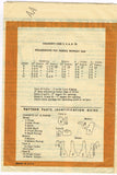Anne Adams 4720: 1950s Cute Toddler Girls Dress Size 4 Vintage Sewing Pattern