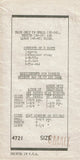 1940s Vintage Anne Adams Sewing Pattern 4721 Misses Full Bib Apron Size SM