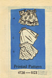 Anne Adams 4726: 1960s Misses Cockail Apron Set Sz MED Vintage Sewing Pattern - Vintage4me2