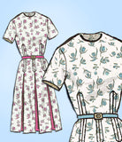 1960s Vintage Anne Adams Sewing Pattern 4728 Uncut Plus Size Dress 41B Vintage4me2