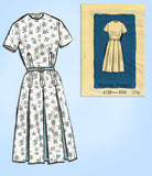 1960s Vintage Anne Adams Sewing Pattern 4728 Uncut Plus Size Dress 41B Vintage4me2