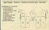 Anne Adams 4728: 1960s Vintage Sewing Pattern Complete  Plus Size Day Dress 41 Bust